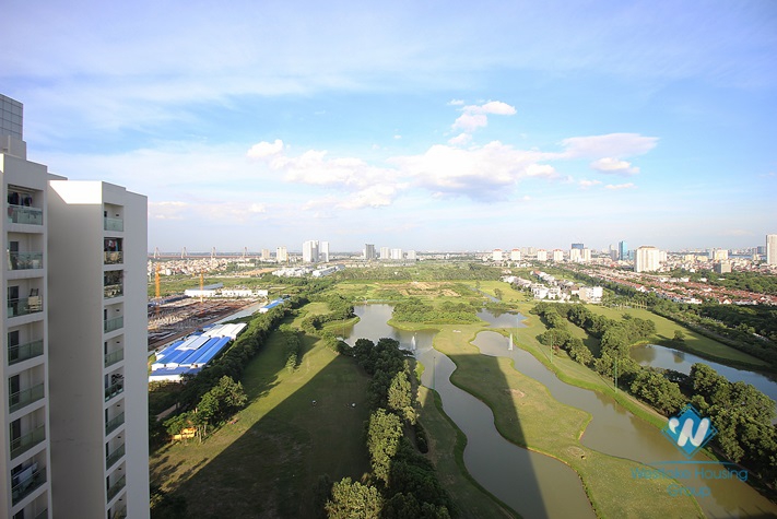 A beautiful and new 3 bedroom apartment for rent in Ciputra, Tay ho